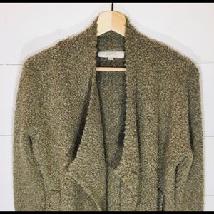 ANN TAYLOR LOFT Open Front Cardigan so soft Sweater/jacket —MEDIUM